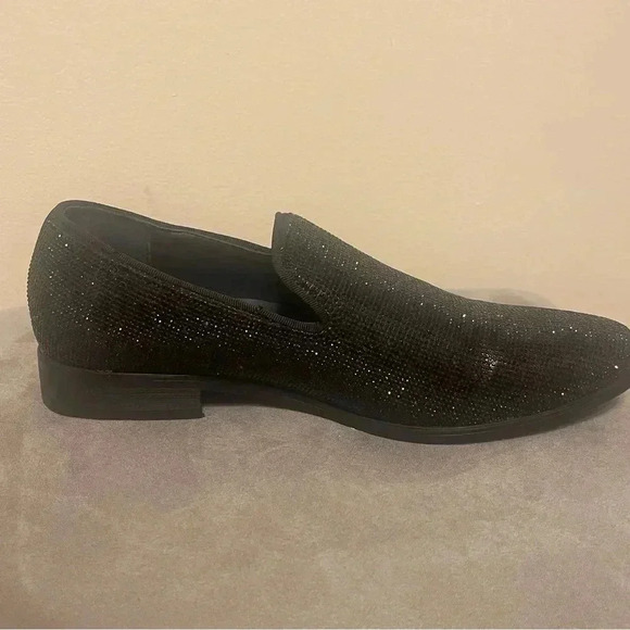 SP by St Patrick Mens Glitter Shimmering Slip On Formal Dress Shoes US 8 - Picture 3 of 15